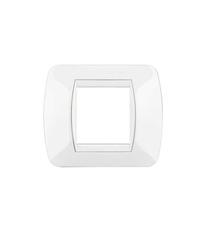 Bticino Living Int. - Placca 2 posti bianco - L4802BI