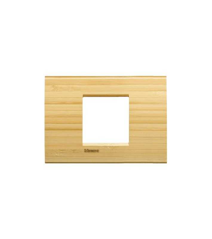 Living Light - Placca 2P Bamboo - LNA4819LBA