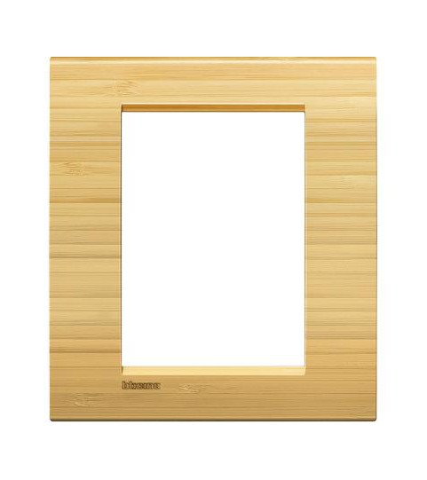 Living Light - Placca 3+3P Bamboo- LNA4826LBA