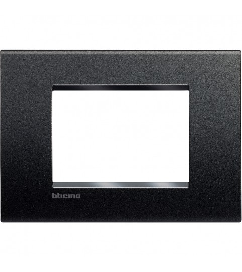 Living Light - Placca 3P Antracite - LNA4803AR