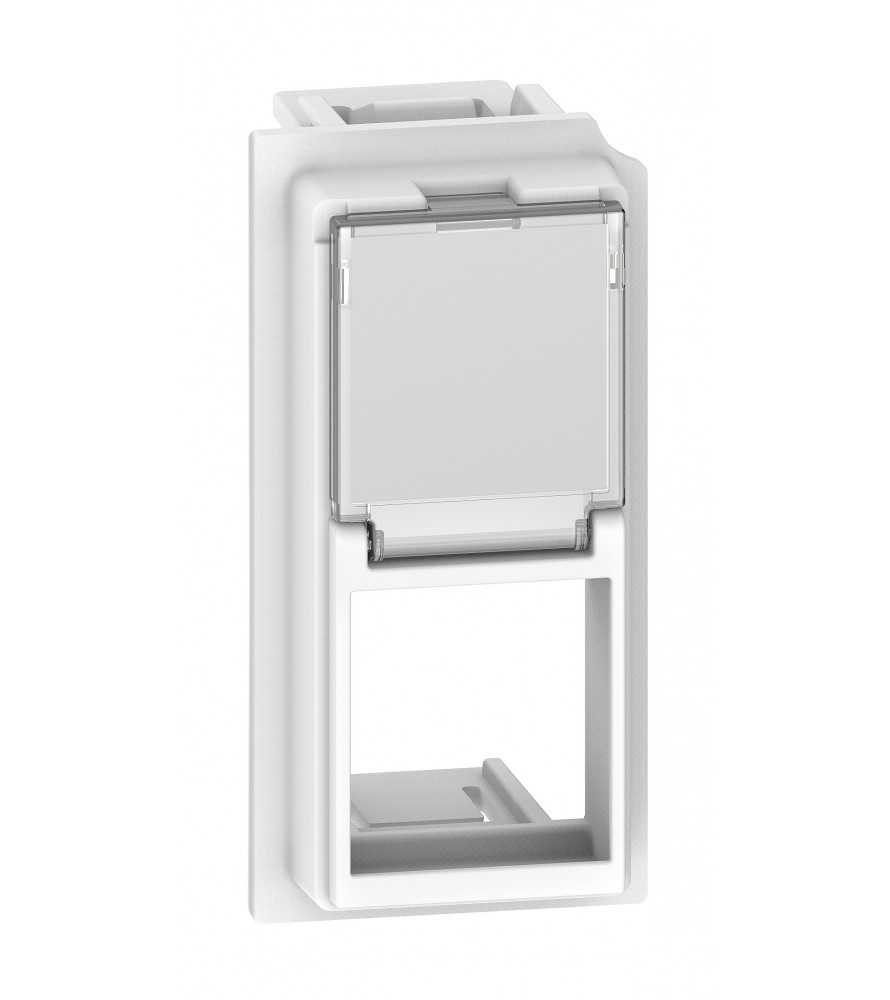 Adattatore per connettori Keystone, Bianco KW07K