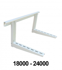 Staffa climatizzatore staffa per condizionatore  18000 - 24000 fissaggio fissaggio supporto made 80X48X40