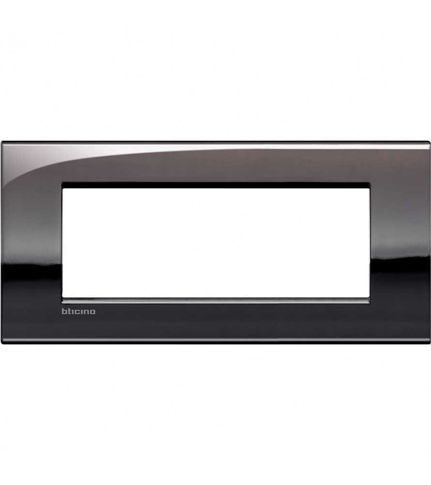 Living Light - Placca 7P Peltro- LNC4807PT