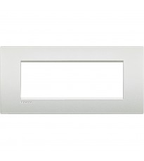 Living Light - Placca 7P Bianco Perla- LNC4807PR