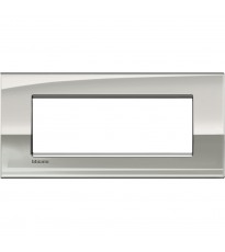 Living Light - Placca 7P Palladio- LNC4807PL