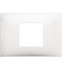 Bticino placca 2 moduli X 503 Colore Bianco