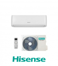 KIT Climatizzatore EASY SMART 9000 Btu  + STAFFA + KIT TUBI RAME CARTELLATI 3MT  Hisense Inverter  R-32 Wi-Fi Optional