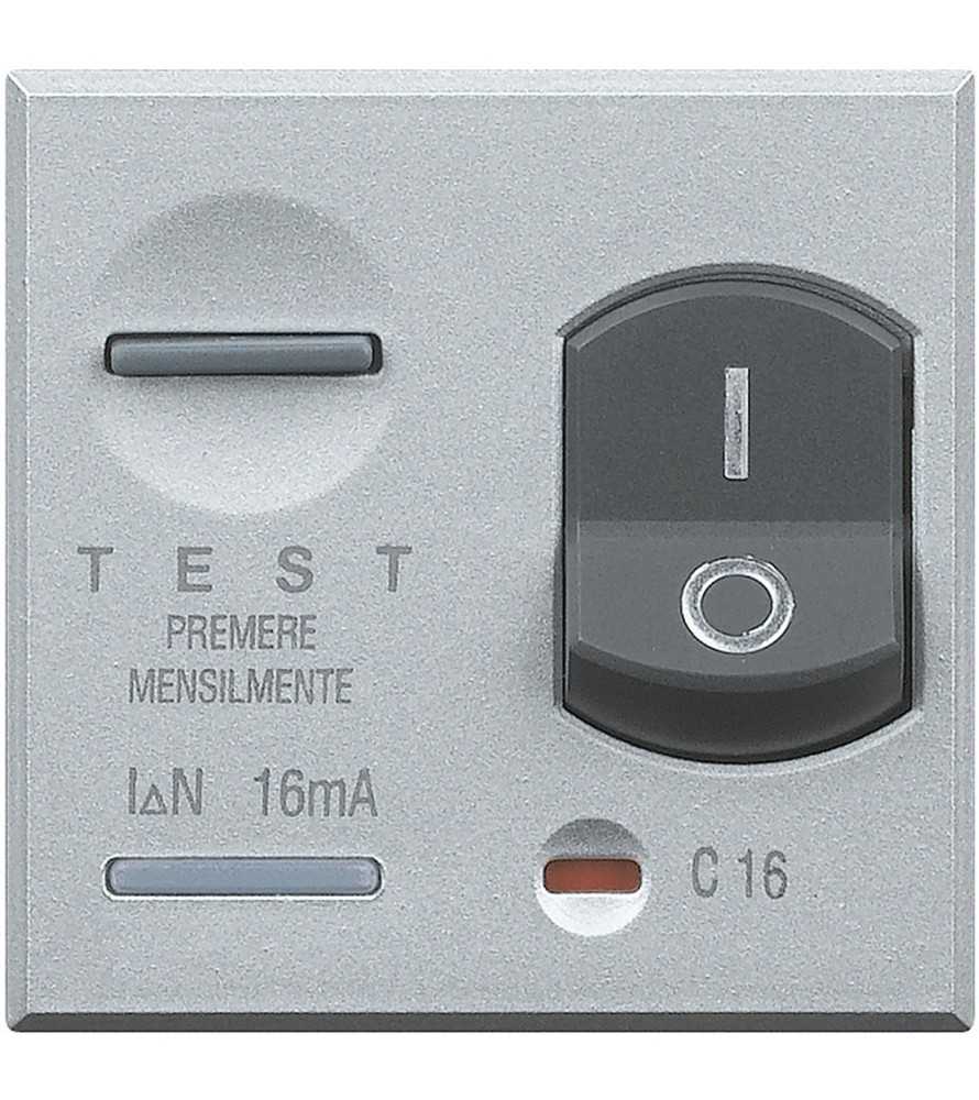 Bticino Axolute tech differenziale magnetotermico HC4305/16