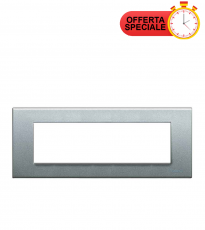 BTICINO LIGHT TECH PLACCA 7 MODULI NT4807TH