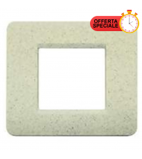 BTicino Matix Placca 2 Posti Acquamarina AM4802SQ