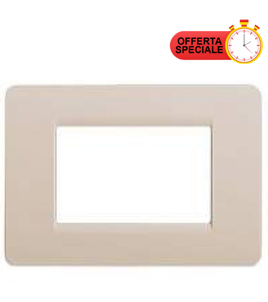 BTicino Matix Placca 3 Posti Corda AM4803CD