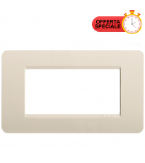 BTicino Matix Placca 4 Posti Avorio AM4804AV