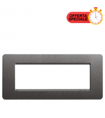 BTicino Matix Placca 6  Posti Iron AM4806LIR