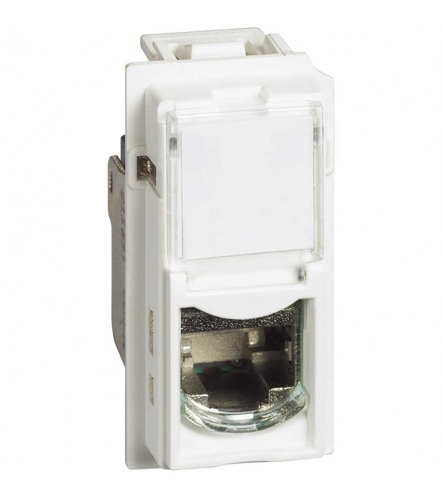 Connettori RJ45 Bticino Living Now toolless STP cat6 bianco KW4279C6S