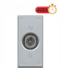 Bticino Axolute Presa Tv Passante Terminale Hc4202PT