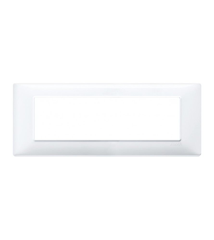 Vimar Plana placca 7 moduli colore bianco 14657.01