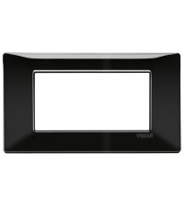 Vimar Plana placca 4 moduli colore nero 14654.05