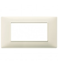 Vimar Plana placca 4 moduli colore beige 14654.03