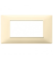 Vimar Plana placca 4 moduli colore crema 14654.04