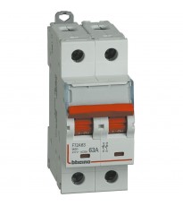 Sezionatore Bticino 2P 63A 2 moduli F72A63