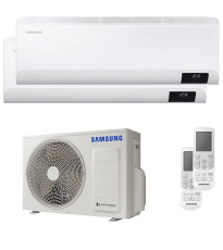 Climatizzatore Condizionatore Dual Split Inverter Samsung Serie CEBU 12000+12000 btu con AJ040TXJ2K A+++ Wi-Fi 12+12