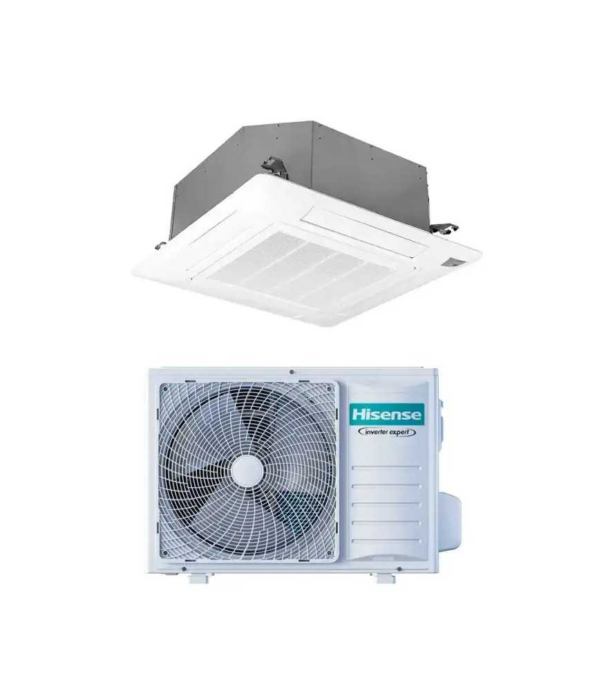 Climatizzatore cassetta Hisense serie Super ACT52U4RJ8 18000 Btu inverter A++ in R32