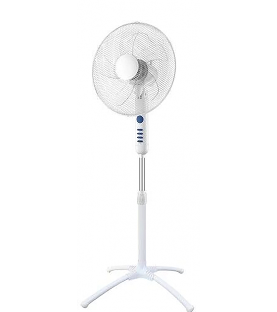 PYRAMIDEA Ventilatore a Piantana da Terra con 3 Velocità Diametro delle Pale 40 cm Colore Bianco VP45C