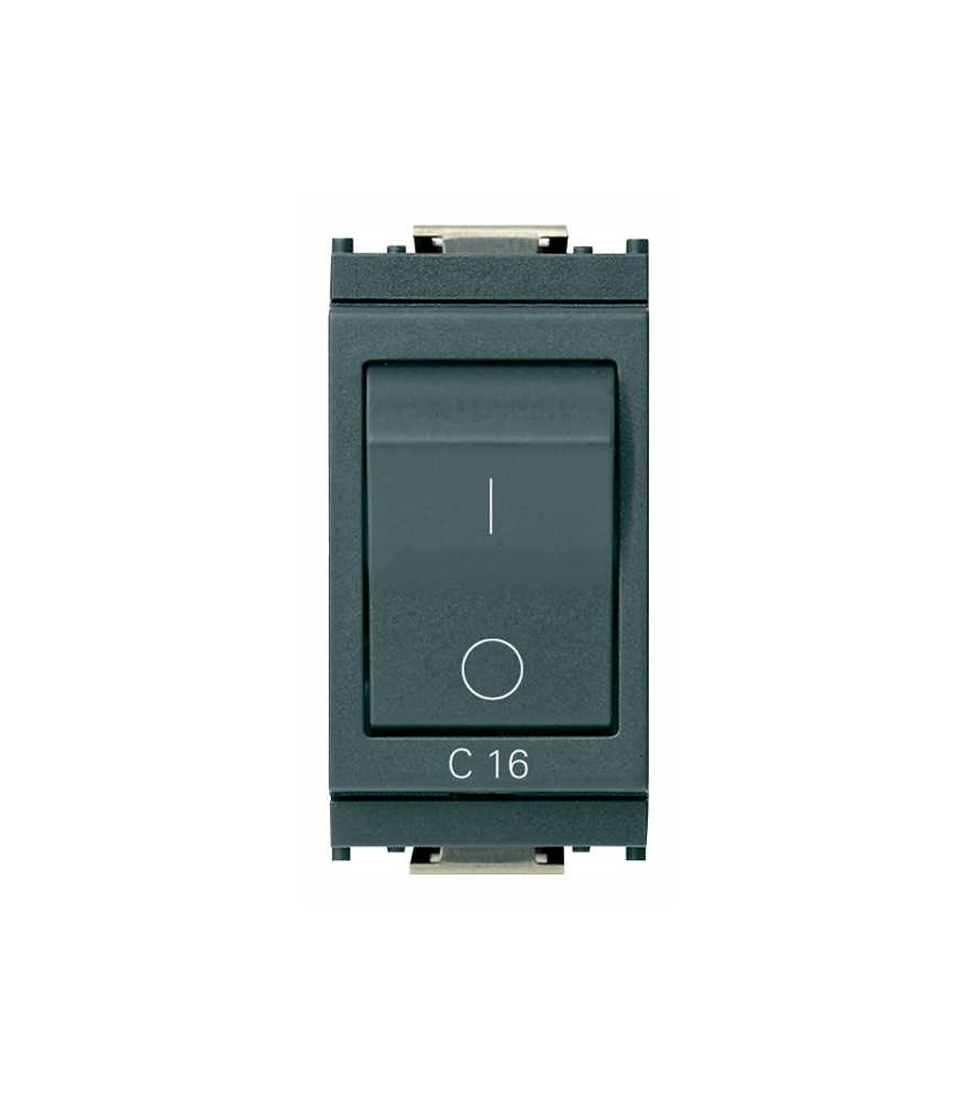 VIMAR Interruttore MT 1P+N C16 120-230V grigio - 16505.16