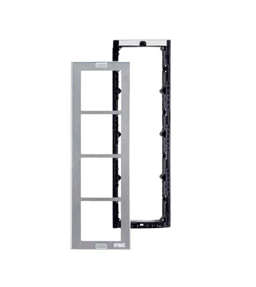 Urmet telaio porta moduli con cornice per 4 moduli 1148/64