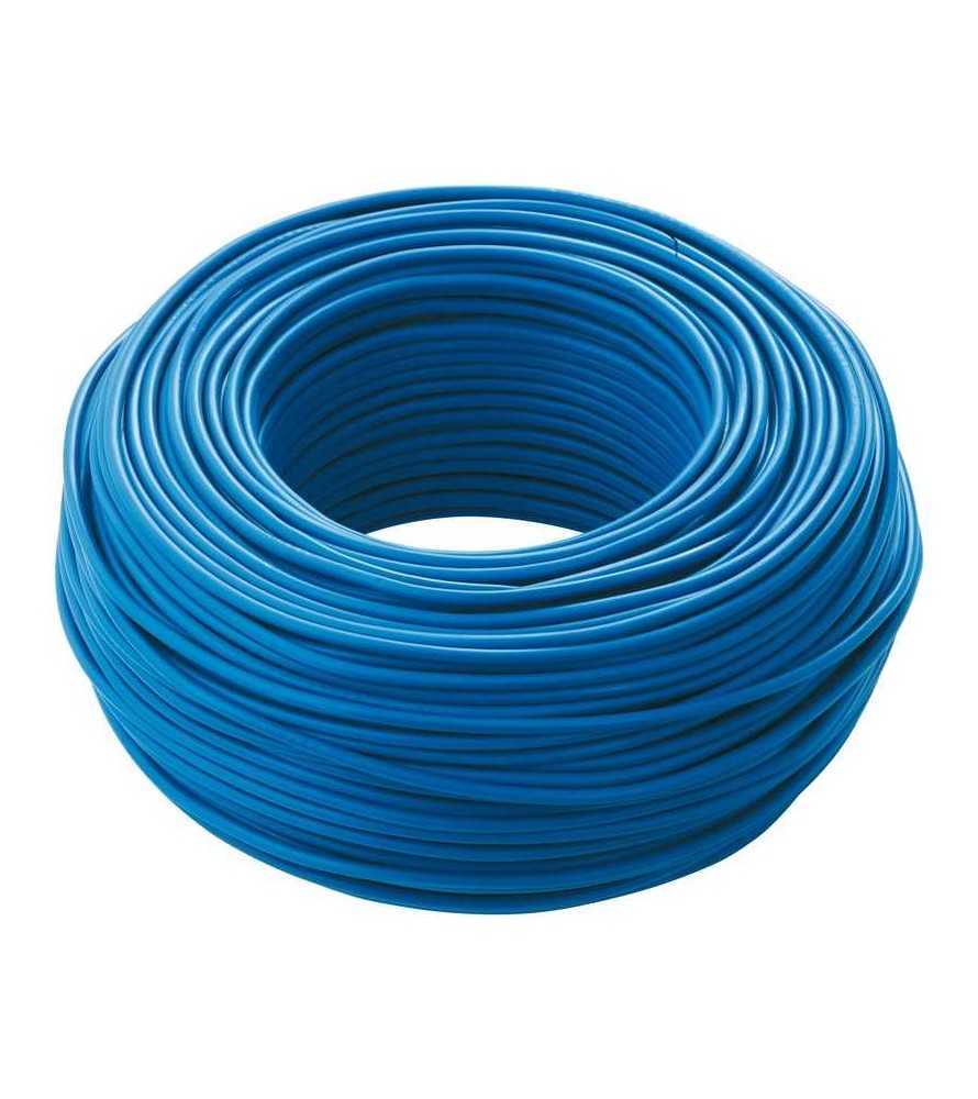 Cavo elettrico cordina unipolare blu antifiamma FS17 1 x 1,5 mm - prezzo al mt -