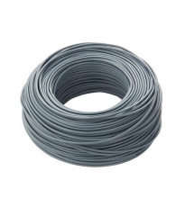 Cavo elettrico cordina unipolare grigio antifiamma FS17 1 x 1,5 mm - prezzo al mt -