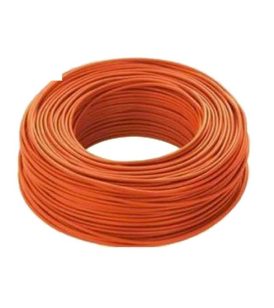 Cavo elettrico cordina unipolare arancio antifiamma FS17 1 x 1,5 mm - prezzo al mt -