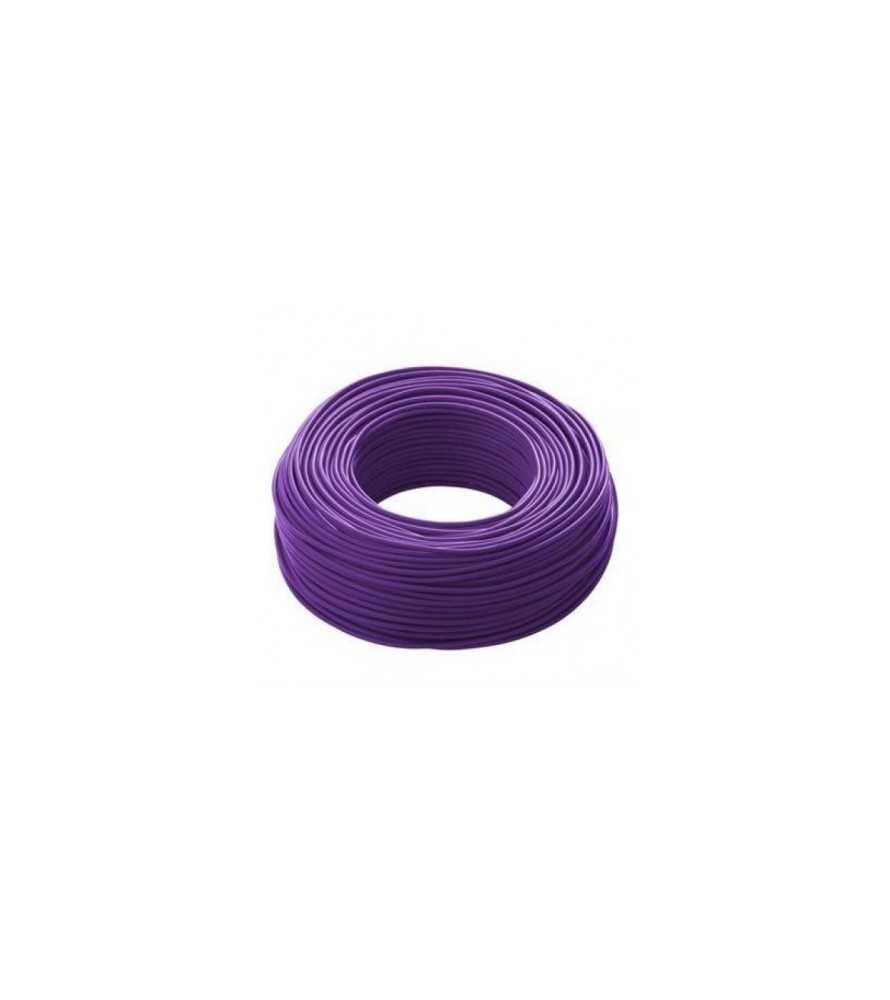 Cavo elettrico cordina unipolare viola antifiamma FS17 1 x 1,5 mm - prezzo al mt -