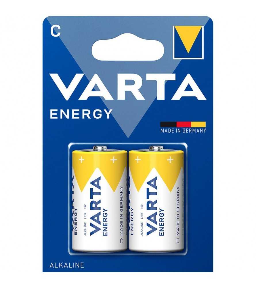 Batterie alkaline Varta Energy 1/2 Torcia C