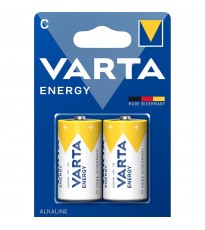 Batterie alkaline Varta Energy 1/2 Torcia C