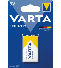 Batterie alkaline Varta Energy 9V 6F22