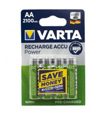 Varta batteria ricaricabile stilo AA 2100mAh blister 4 pezzi