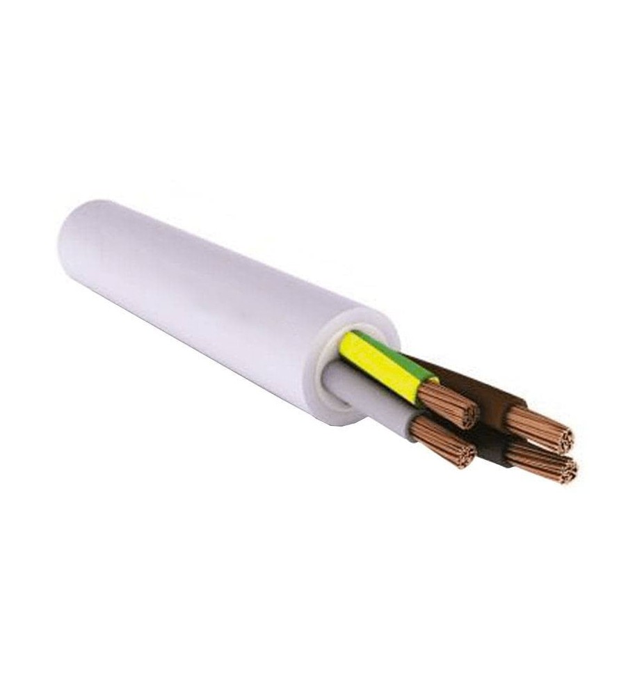 Cavo Grigio FG16OR16 3G1,5 mmq Doppio Isolamento Antifiamma - 100 mt