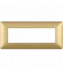 Placca Bticino Matix 6 moduli gold AM4806MGL