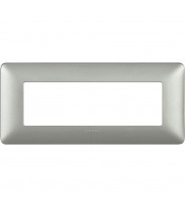 Placca Bticino Matix 6 moduli Silver AM4806MSL