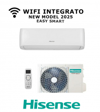 Climatizzatore Hisense  EASY SMART 2025 WIFI INTEGRATO 9000 BTU Inverter CA25YR4BG + CA25YR4BW R-32